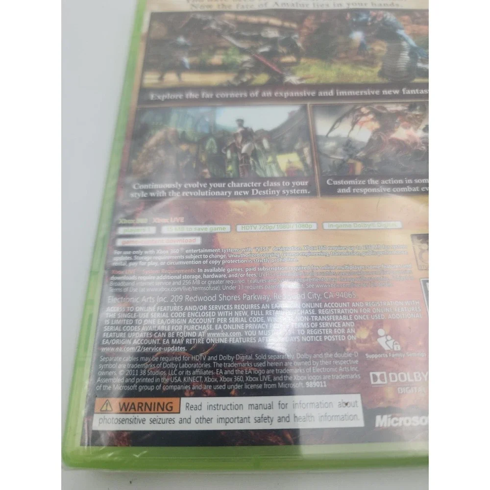 New Sealed Kingdoms of Amalur: Reckoning (Microsoft Xbox 360, 2012)